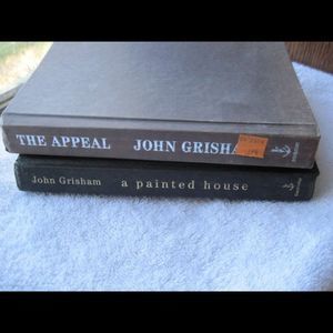 John Grisham The Appeal A Painted House No Dust Jackets Bundle for $2 Hardcover